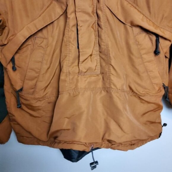 Vintage Wave Rave Brown Snowboarding Ski Jacket FADED SIZE TAG SEE MEASUREMENTS - Picture 5 of 7